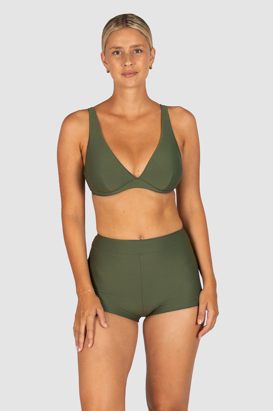 Rococco D/E Cup Underwire Bikini Bra Top