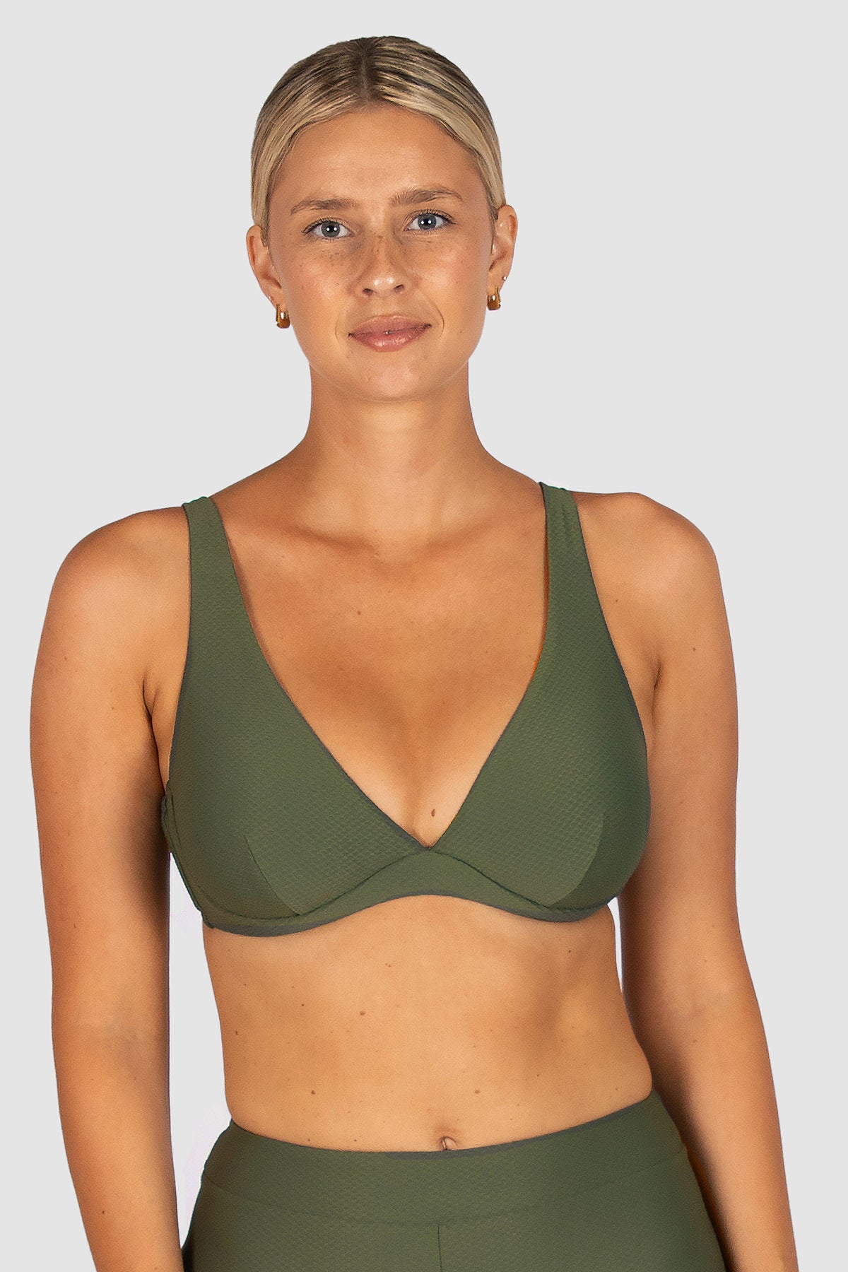 Rococco D/E Cup Underwire Bikini Bra Top