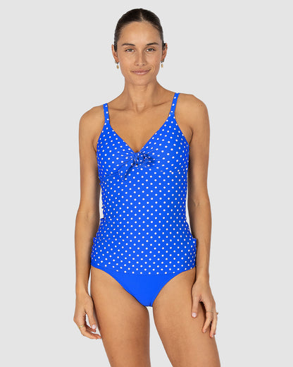 Parisian Summer Tie Front Singlet Top