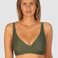 Rococco D/E Cup Wrap Bikini Bra Top