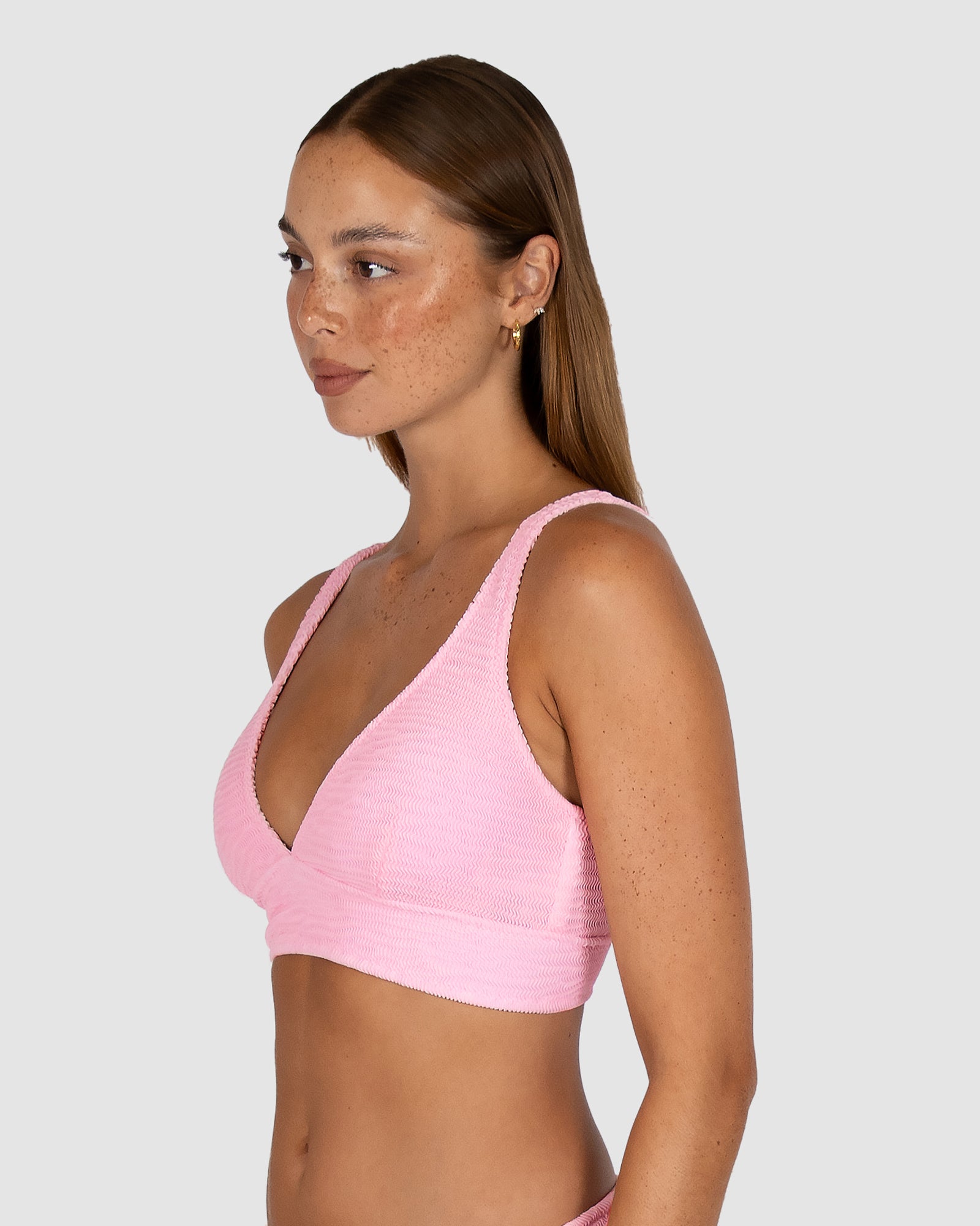 Ibiza D-DD Cup Longline Bikini Bra Top