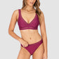 Rococco D/DD Cup Longlline Bikini Bra Top