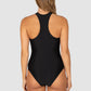 Rococco Sport Racer Back High Neck One Piece Swimsuit