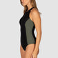 Rococco Sport Racer Back High Neck One Piece Swimsuit
