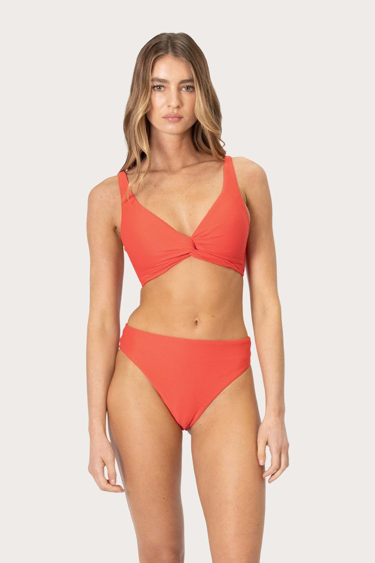 Rococco C/D Cup Twist Bikini Bra Top