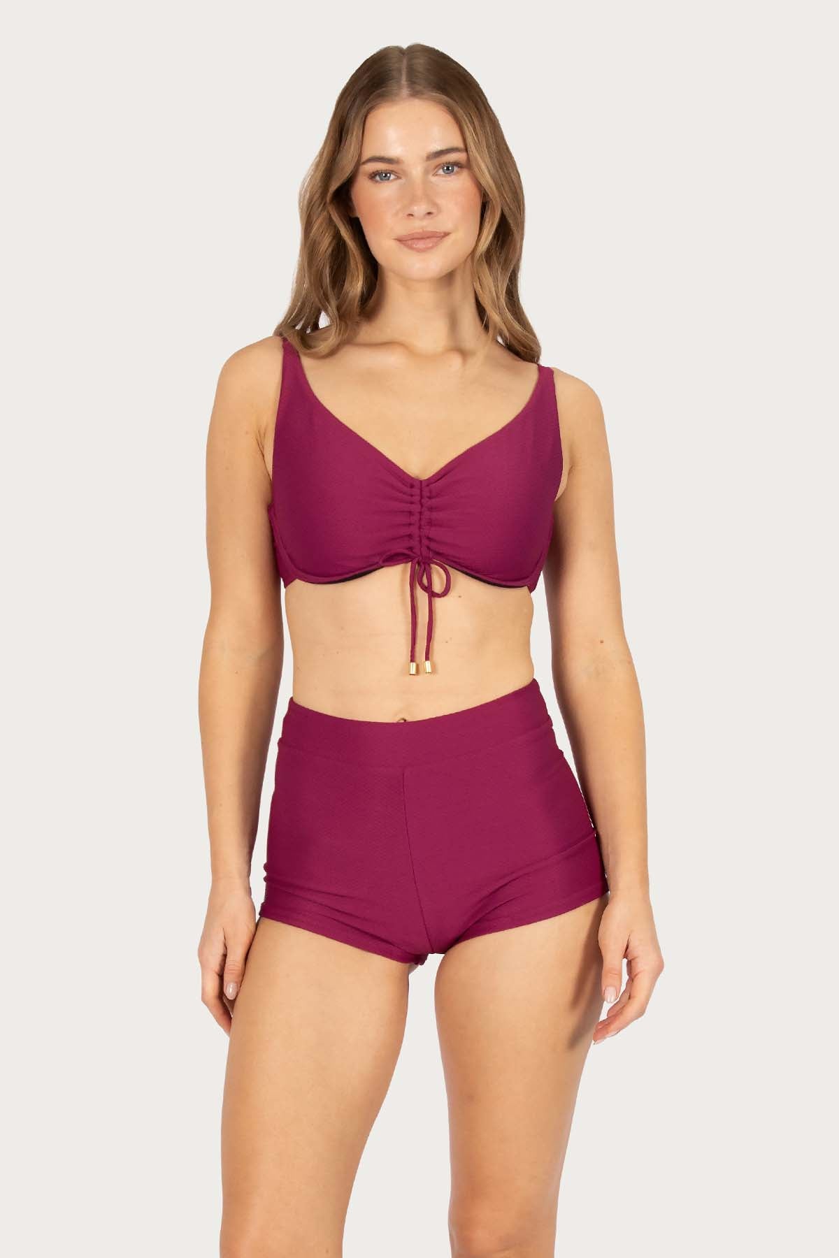 Rococco F Cup Triangle Bikini Bra Top