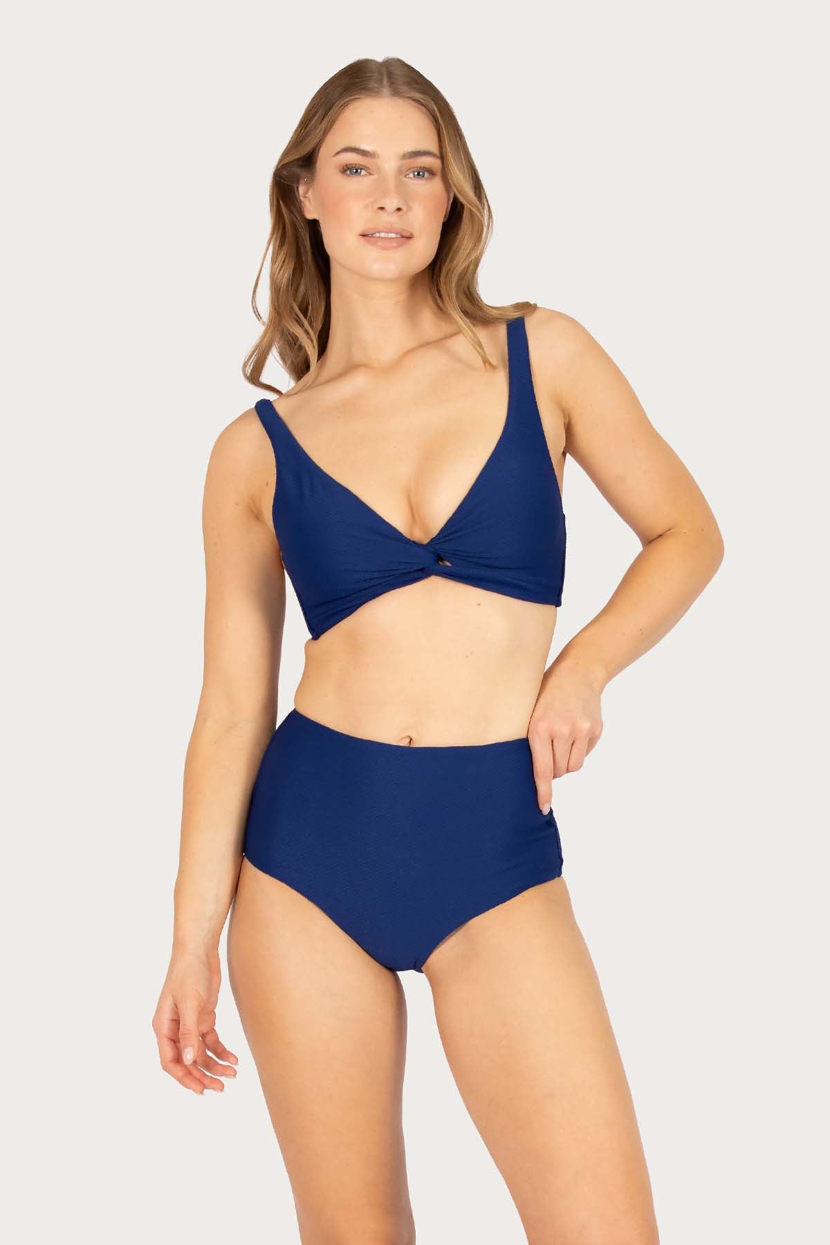 Rococco C/D Cup Twist Bikini Bra Top