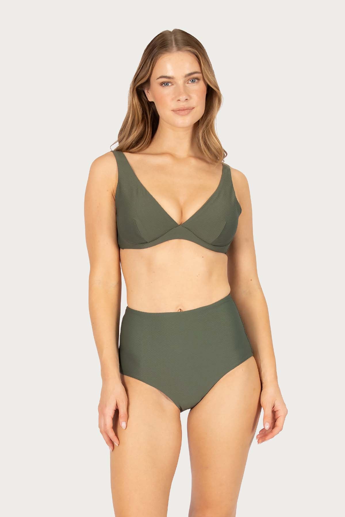 Rococco D/E Cup Underwire Bikini Bra Top
