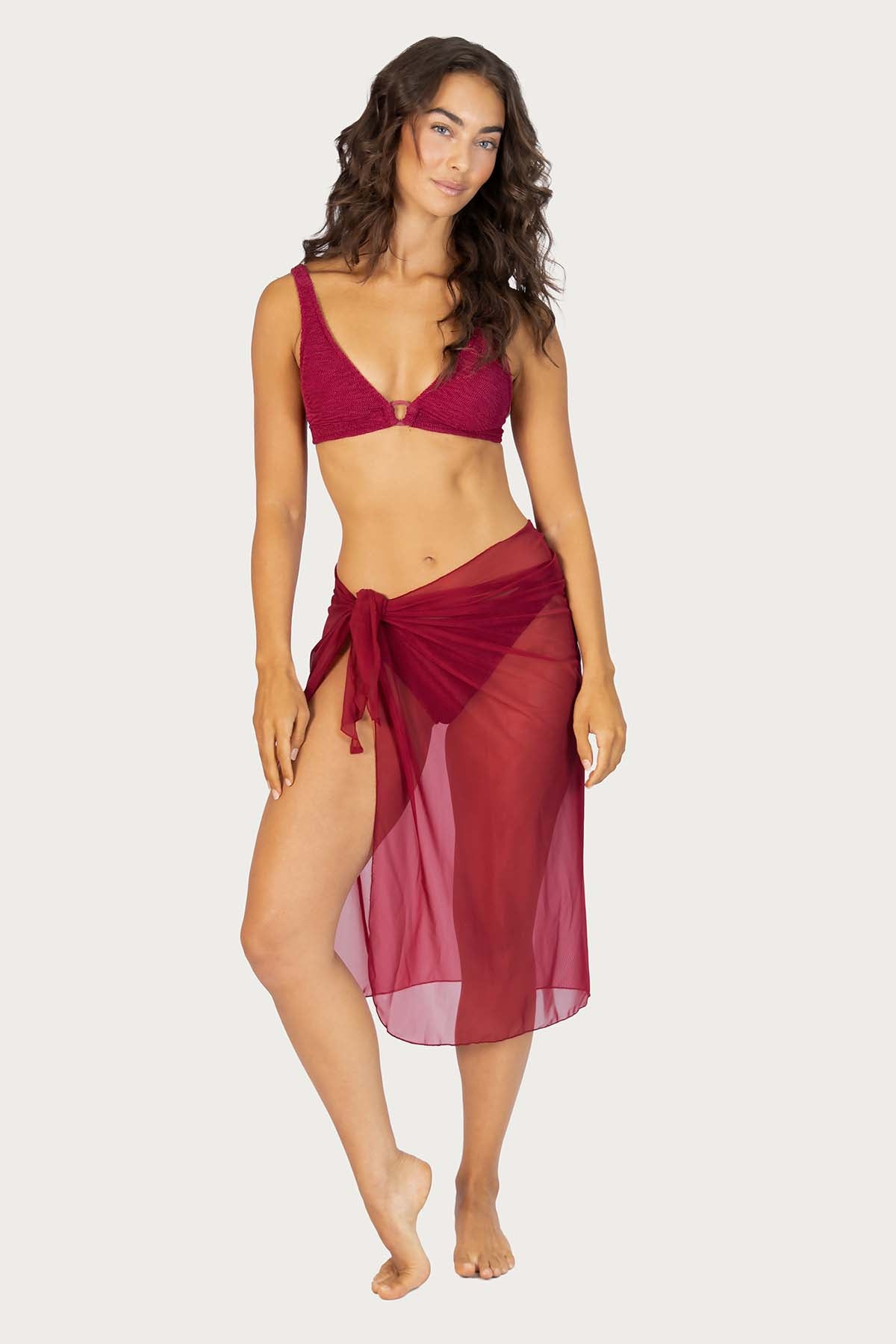 Long Mesh Pareo