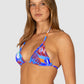 Mahalo Ladder Lace Triangle Bikini Bra Top
