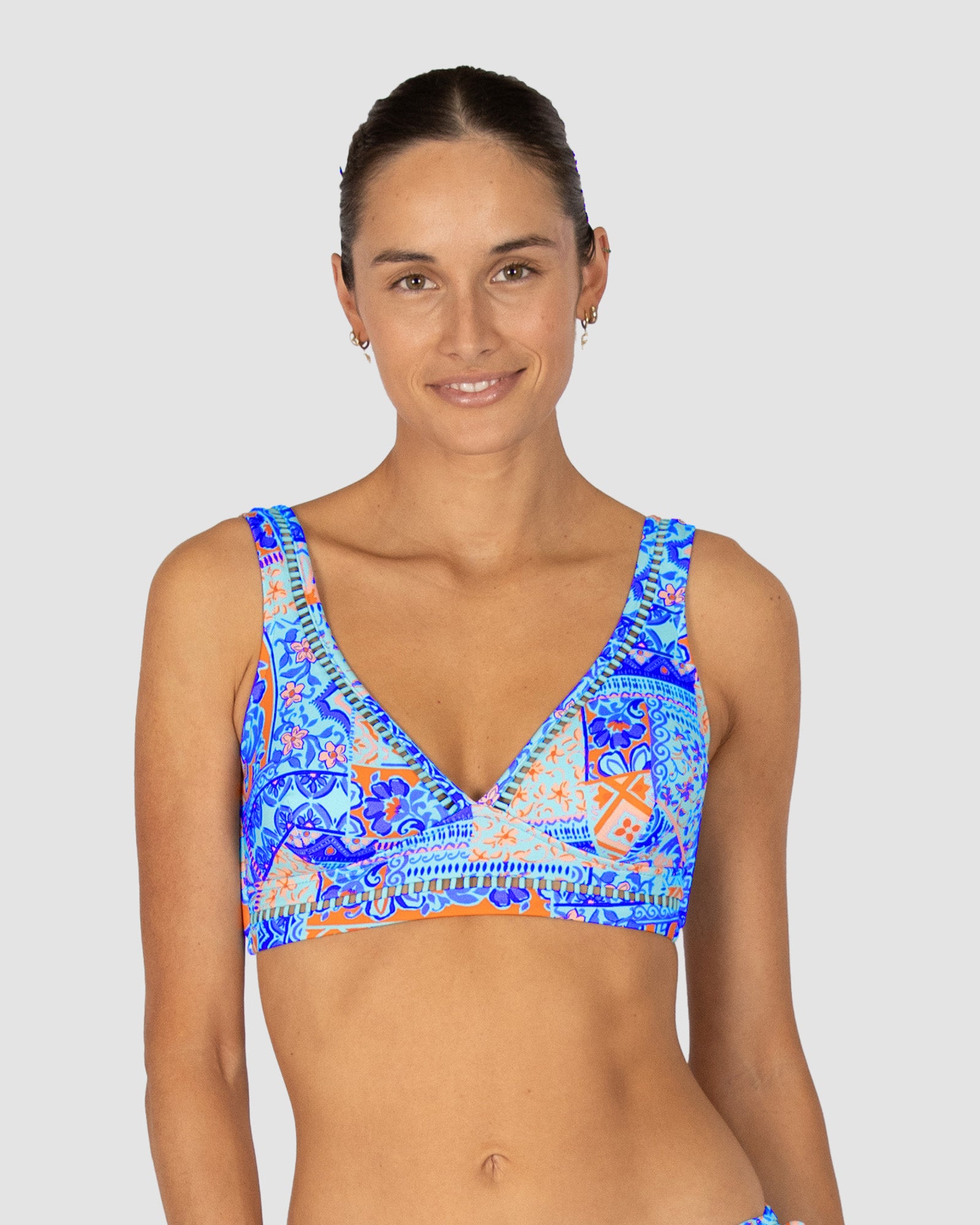 Tulum D/DD Longline Bikini Bra Top
