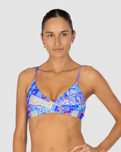 Tulum A-C Cup Wrap Bralette Bikini Bra Top