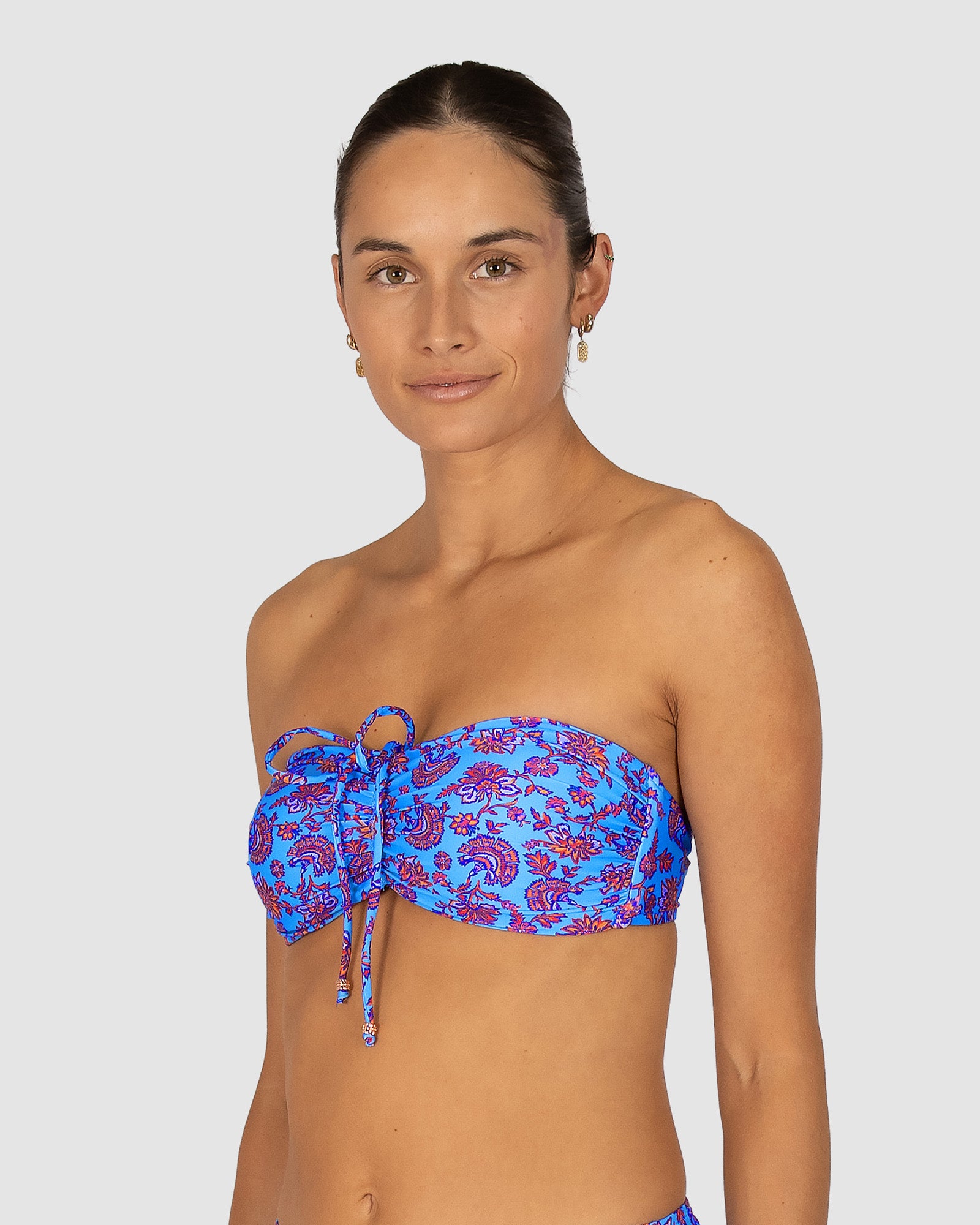 Flamenco Moulded Bandeau Bikini Bra Top