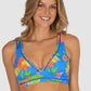 Cala Luna D/DD Cup Longline Bikini Bra Top