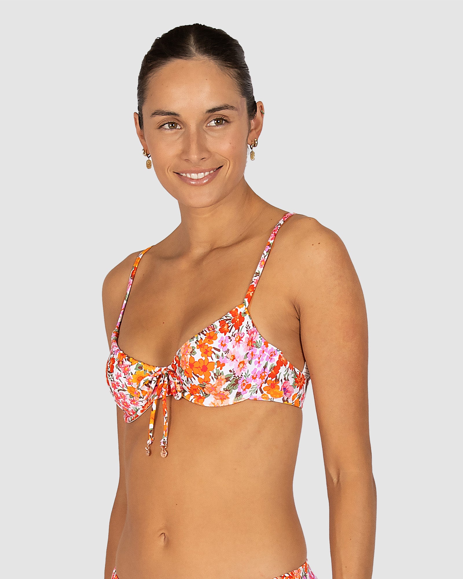 Biarritz B/C Cup Ruched Underwire Bikini Bra Top