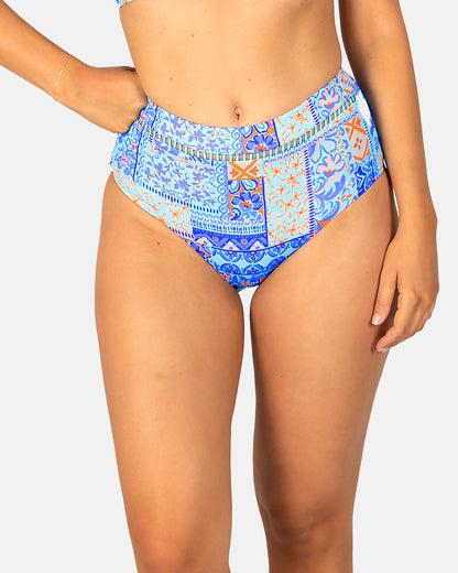 Tulum High Waist Bikini Bottom