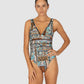 Tulum Longline One Piece Swimsuit