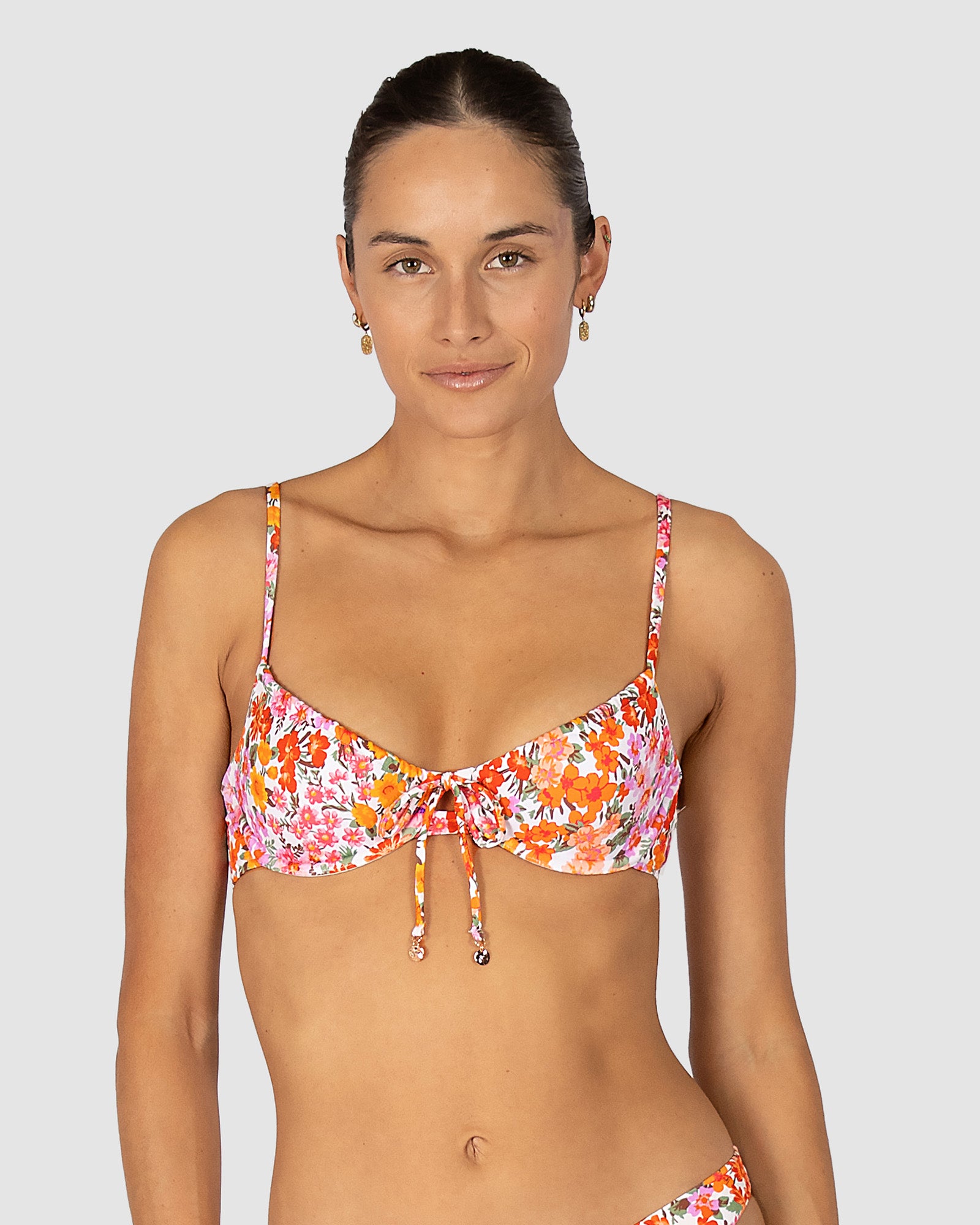 Biarritz B/C Cup Ruched Underwire Bikini Bra Top