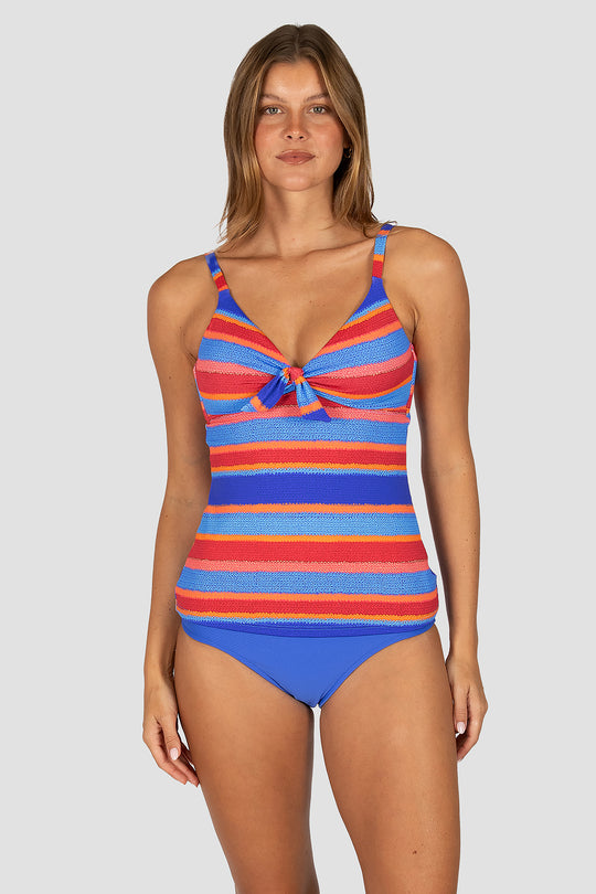 Trinidad Tie Front Singlet Top