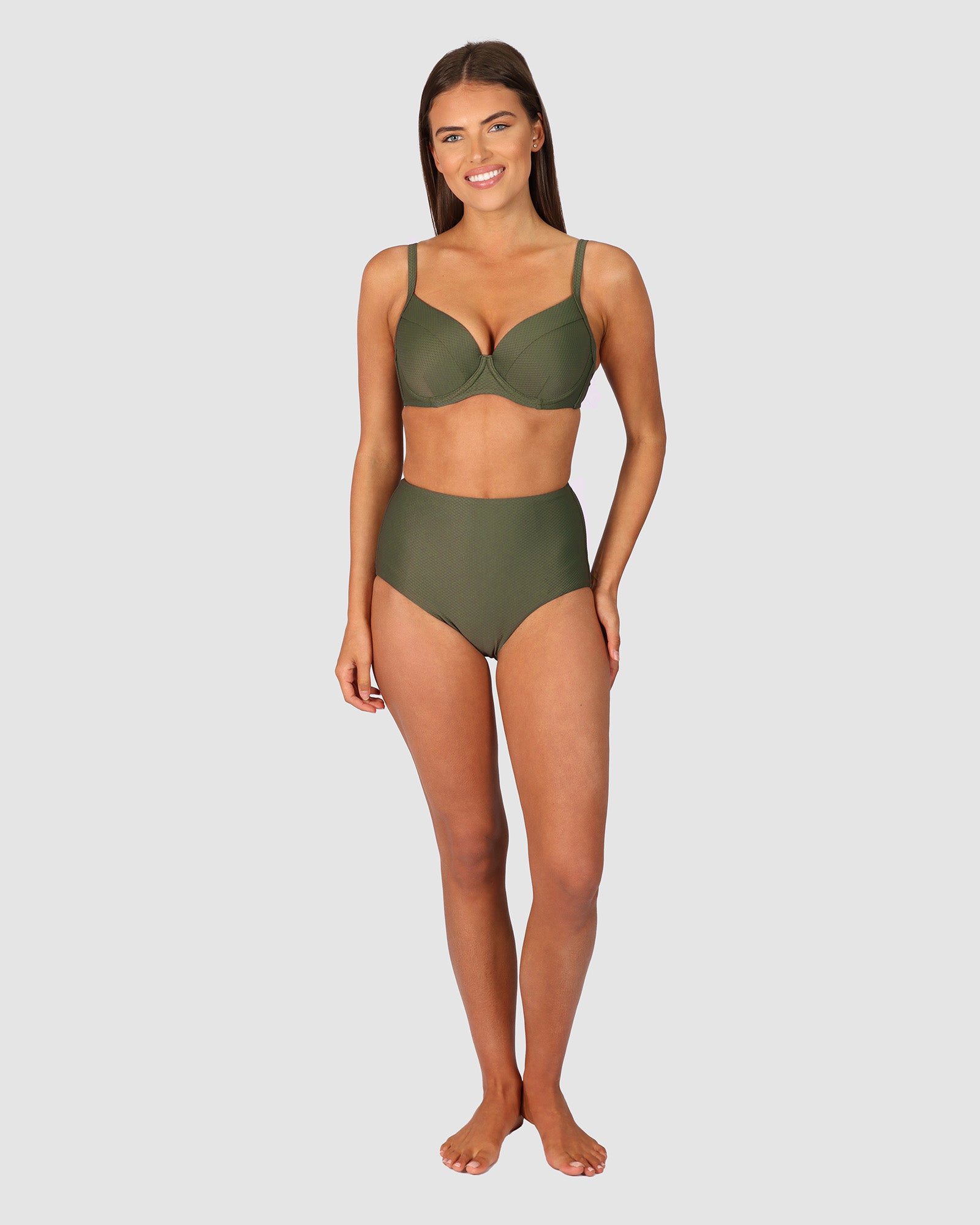 Rococco D/DD Cup Moulded Bikini Bra Top