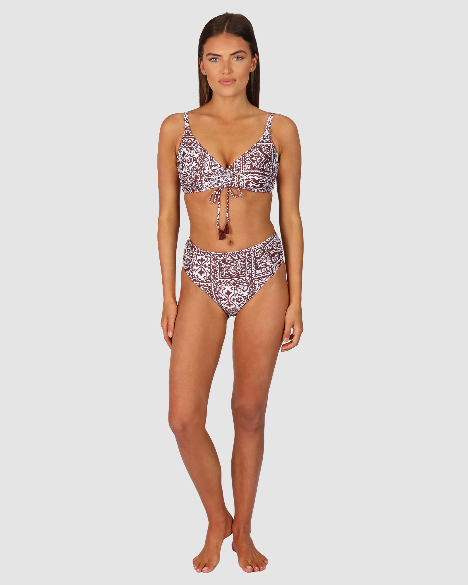 Havana D-E Cup Underwire Bikini Bra Top