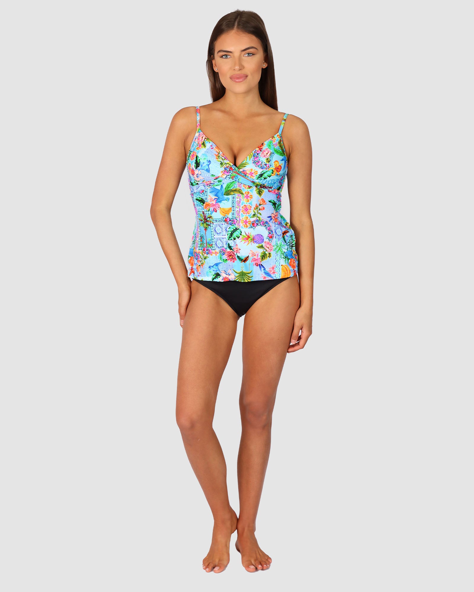 Sardinia Multi Fit Wrap Singlet Top