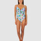 Sardinia D-E Tie Front One Piece Swimsuit