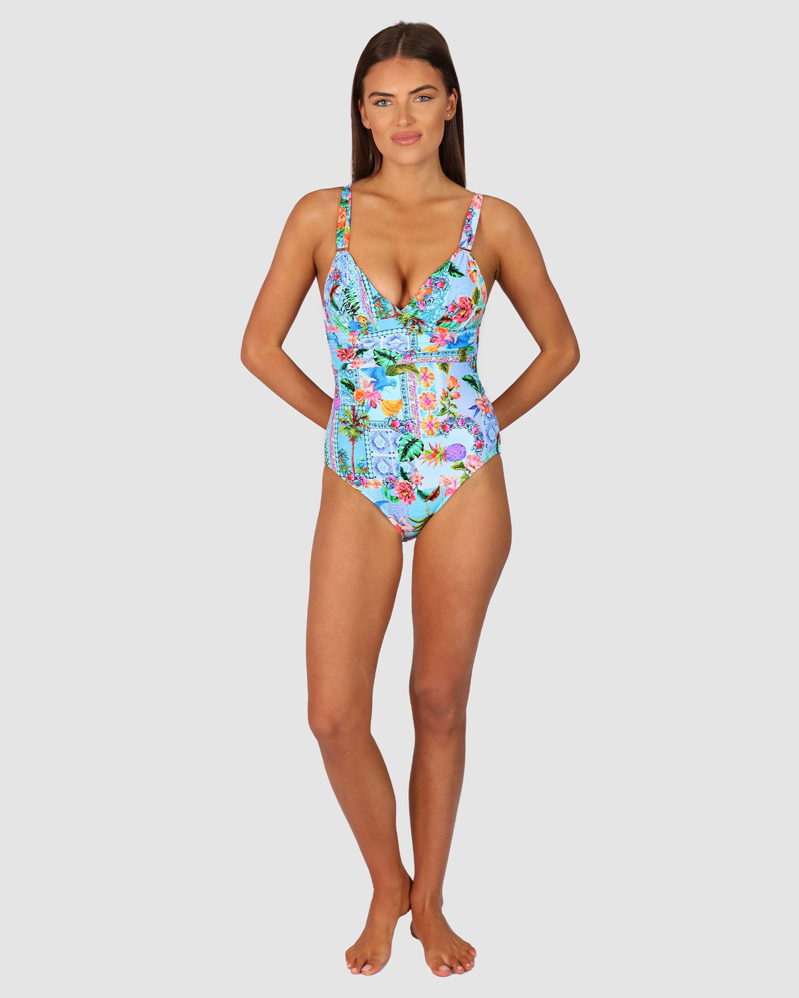 Sardinia Grecian One Piece Swimsuit