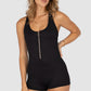 Baku Core Boyleg One Piece Swimsuit