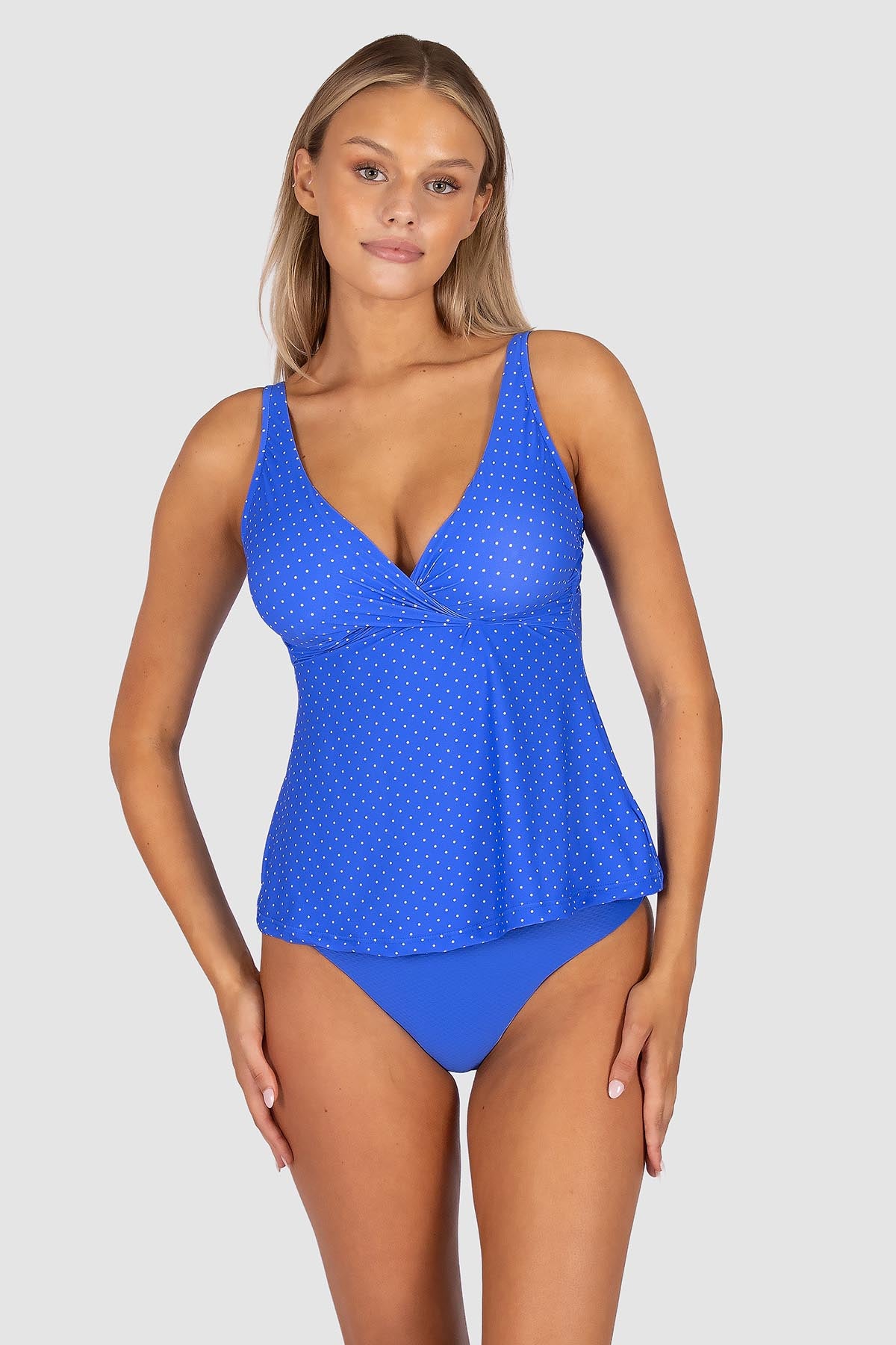 Sundancer D/E Cup Flared Singlet Top