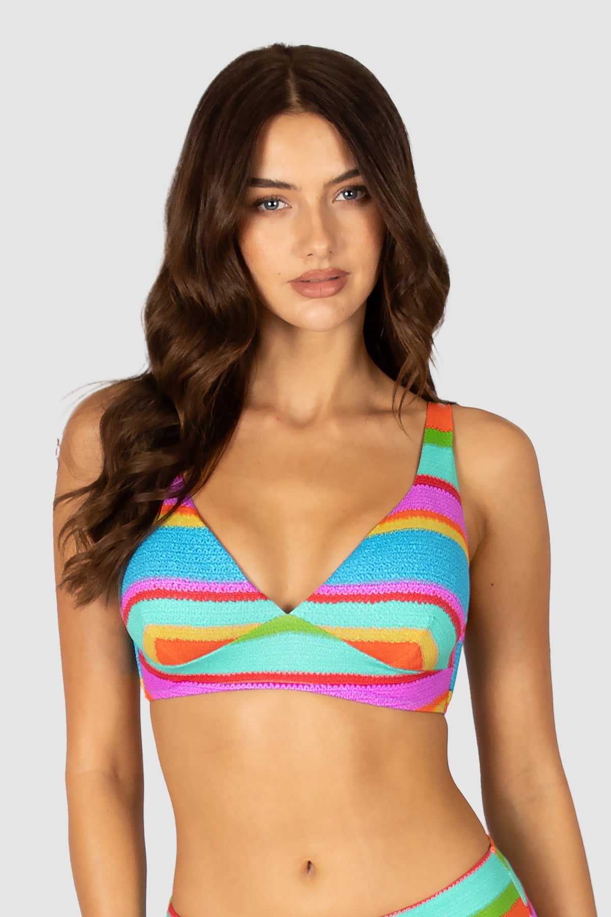 Trinidad C-DD Longline Bralette Bikini Bra Top