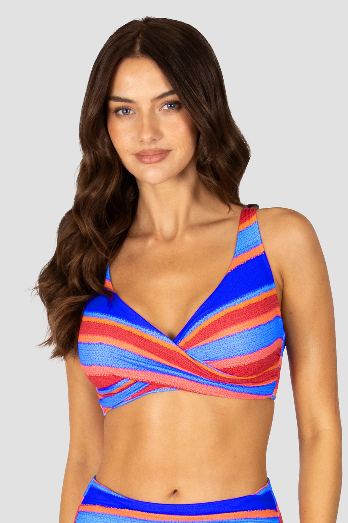 Trinidad D-E Wrap Bikini Bra Top