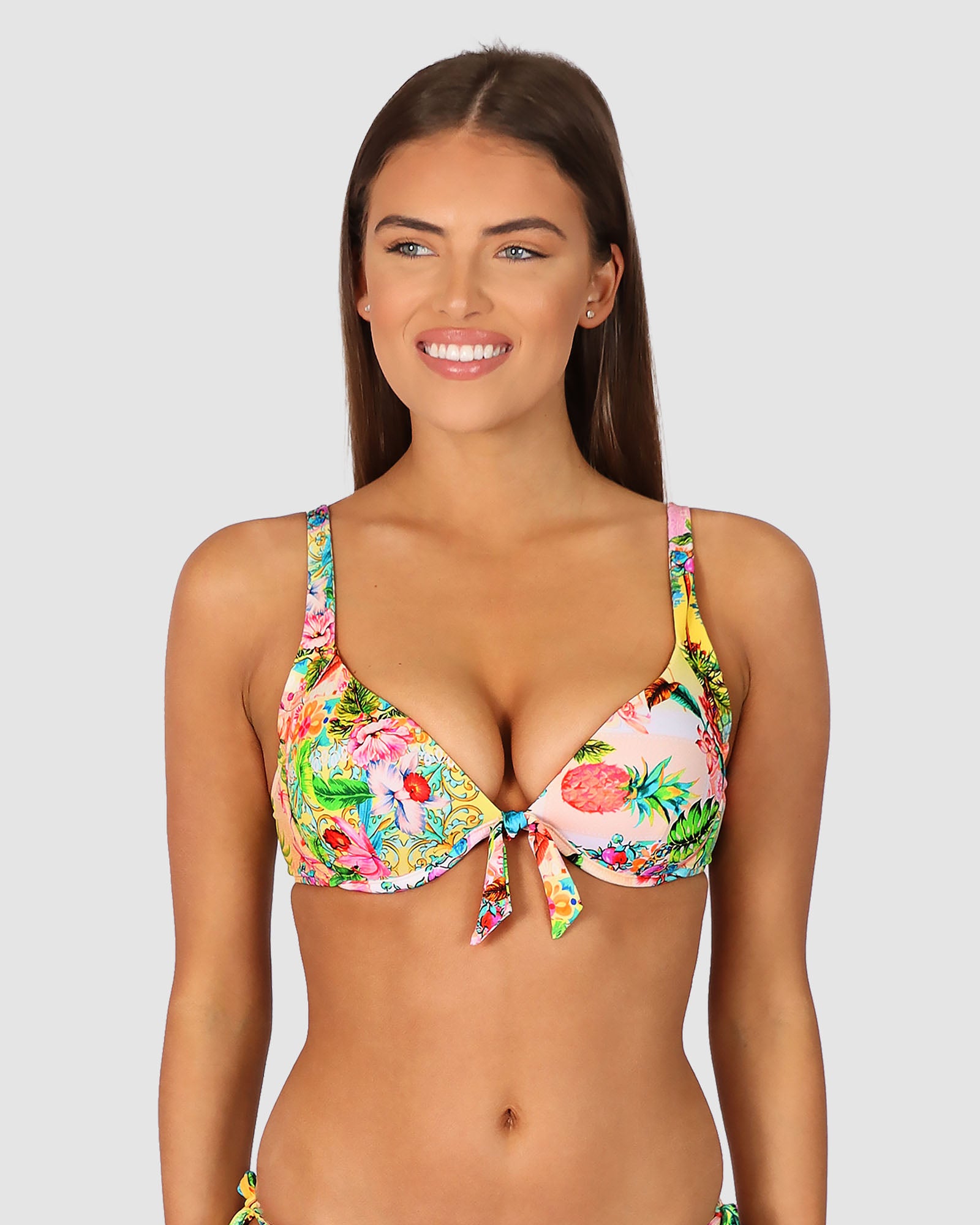Sardinia Dream Support Booster Bikini Bra Top