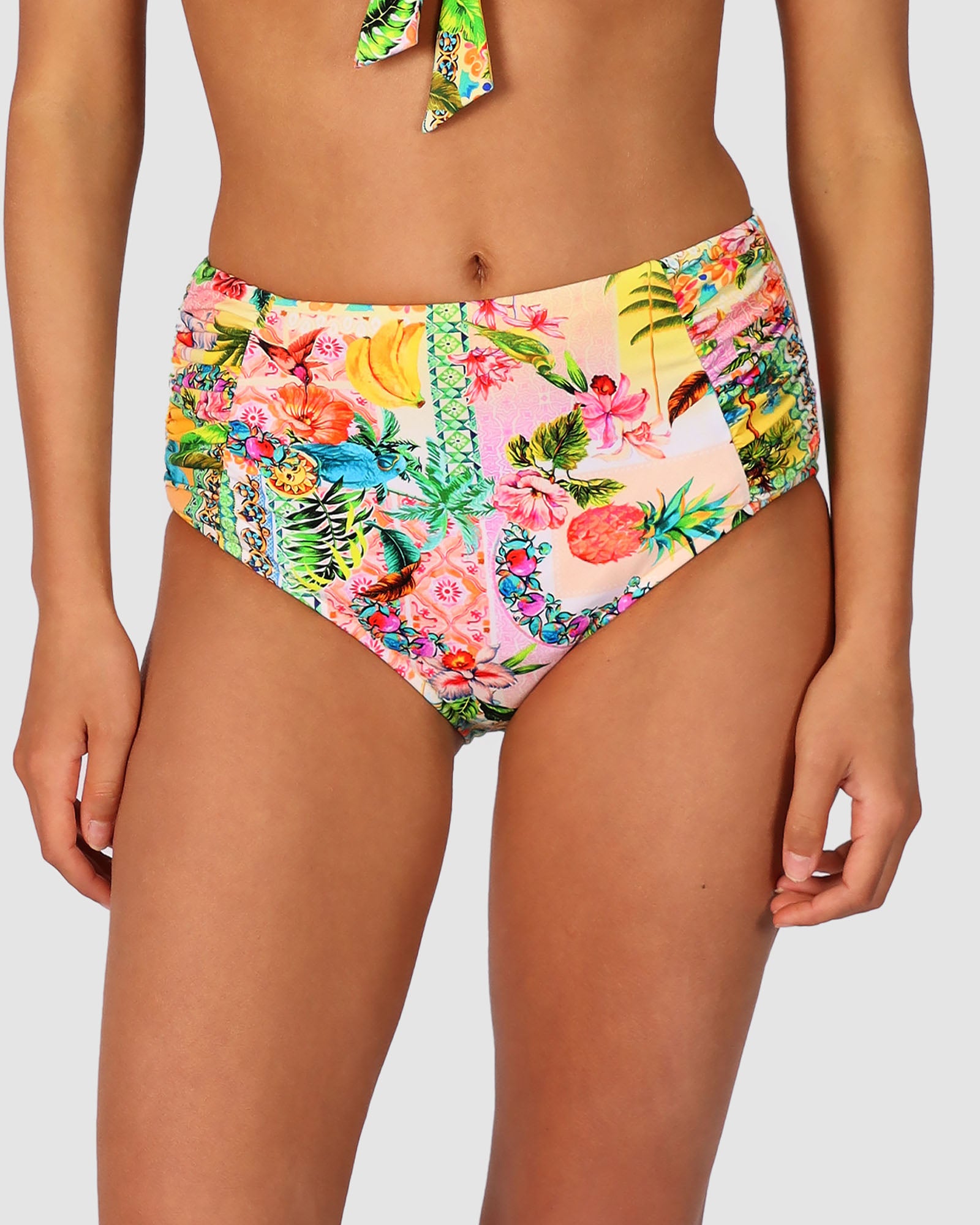Sardinia High Waist Bikini Bottom
