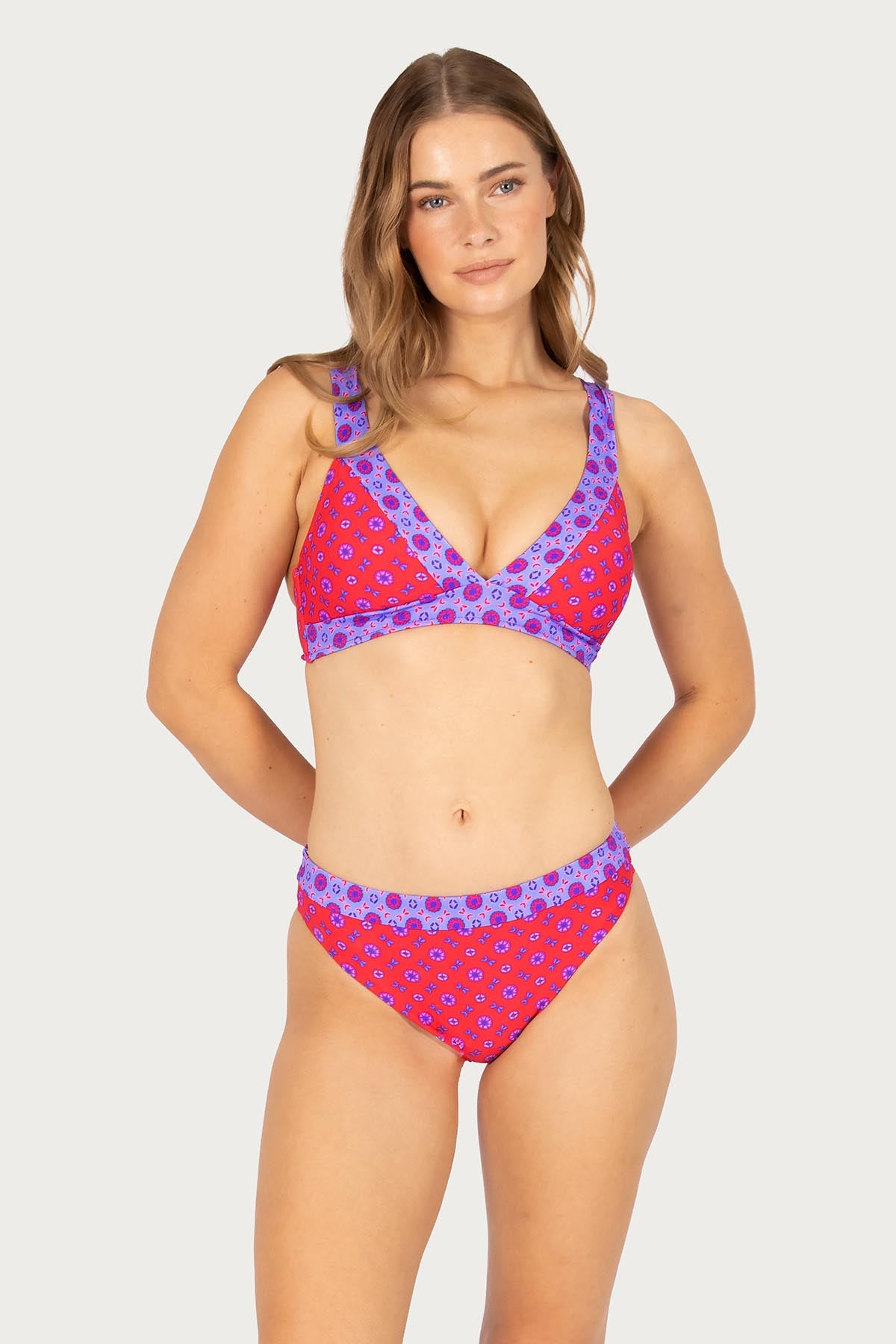 Kasbah D/DD Cup Longline Bikini Bra Top