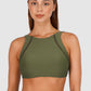 Rococco High Neck Bikini Bra Top