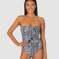 Havana Bandeau One Piece Swimsuit