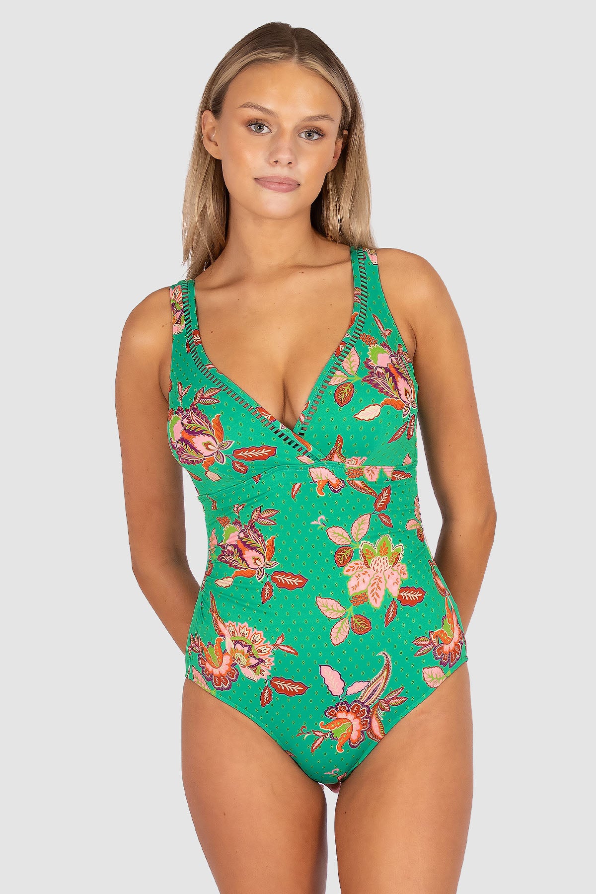 Spice Temple E/F Cup One Piece Swimsuit