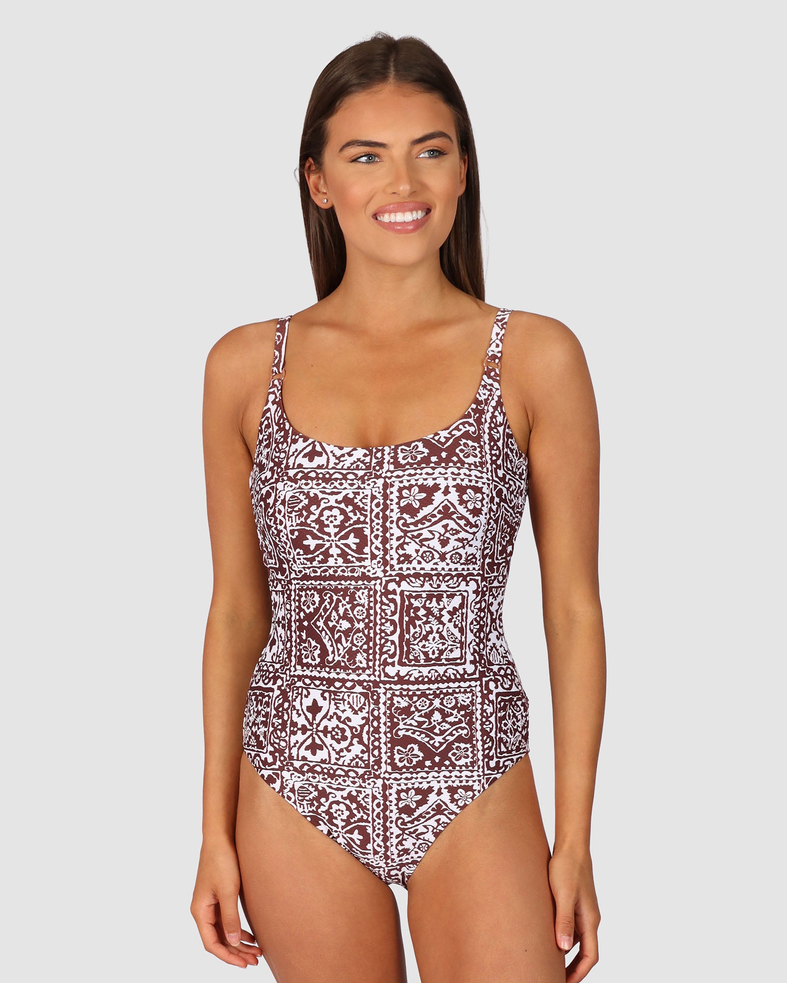 Havana D-E Cup Underwire One Piece Swimsuit