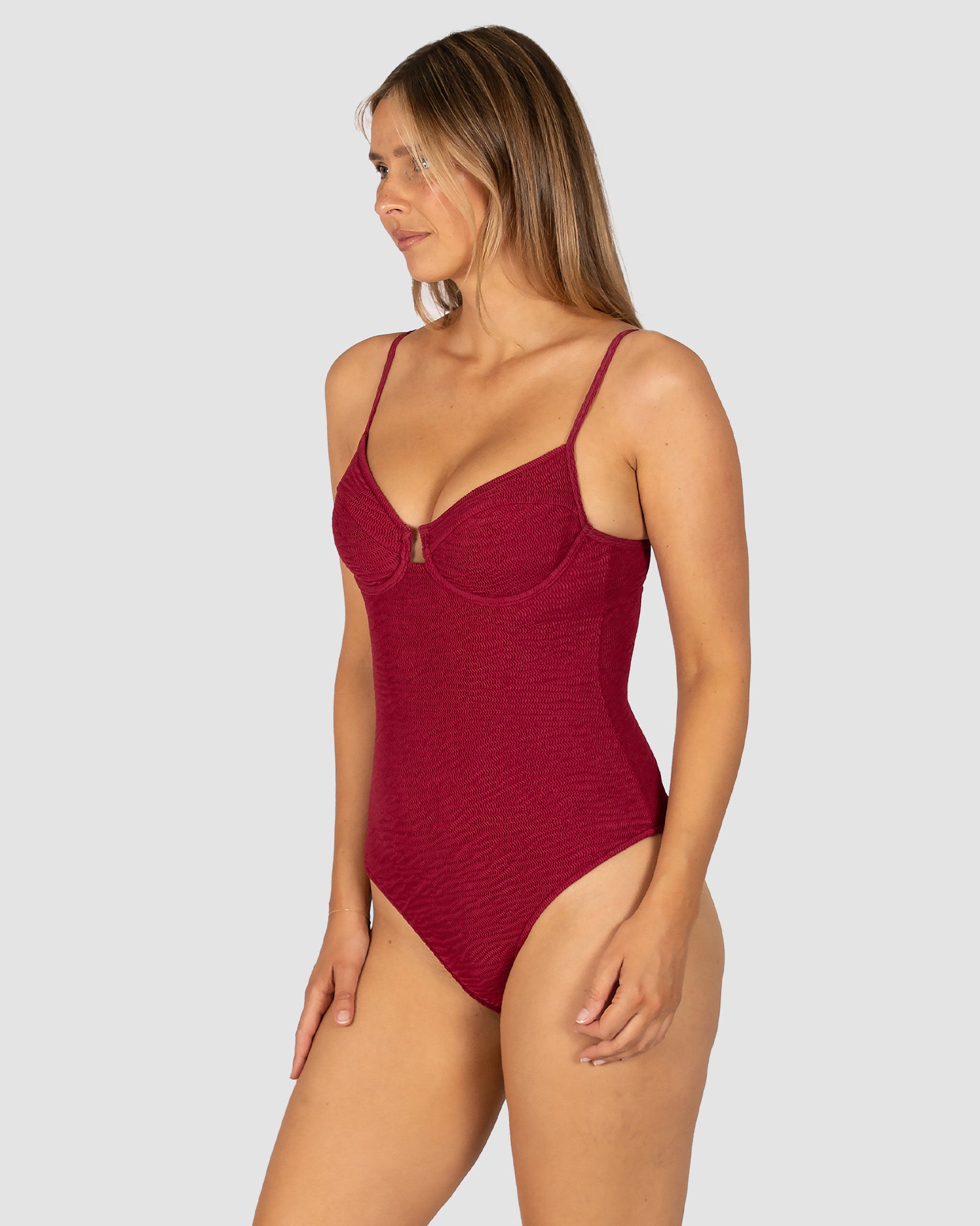 Ibiza Underwire Balconette One Piece Swimsuit
