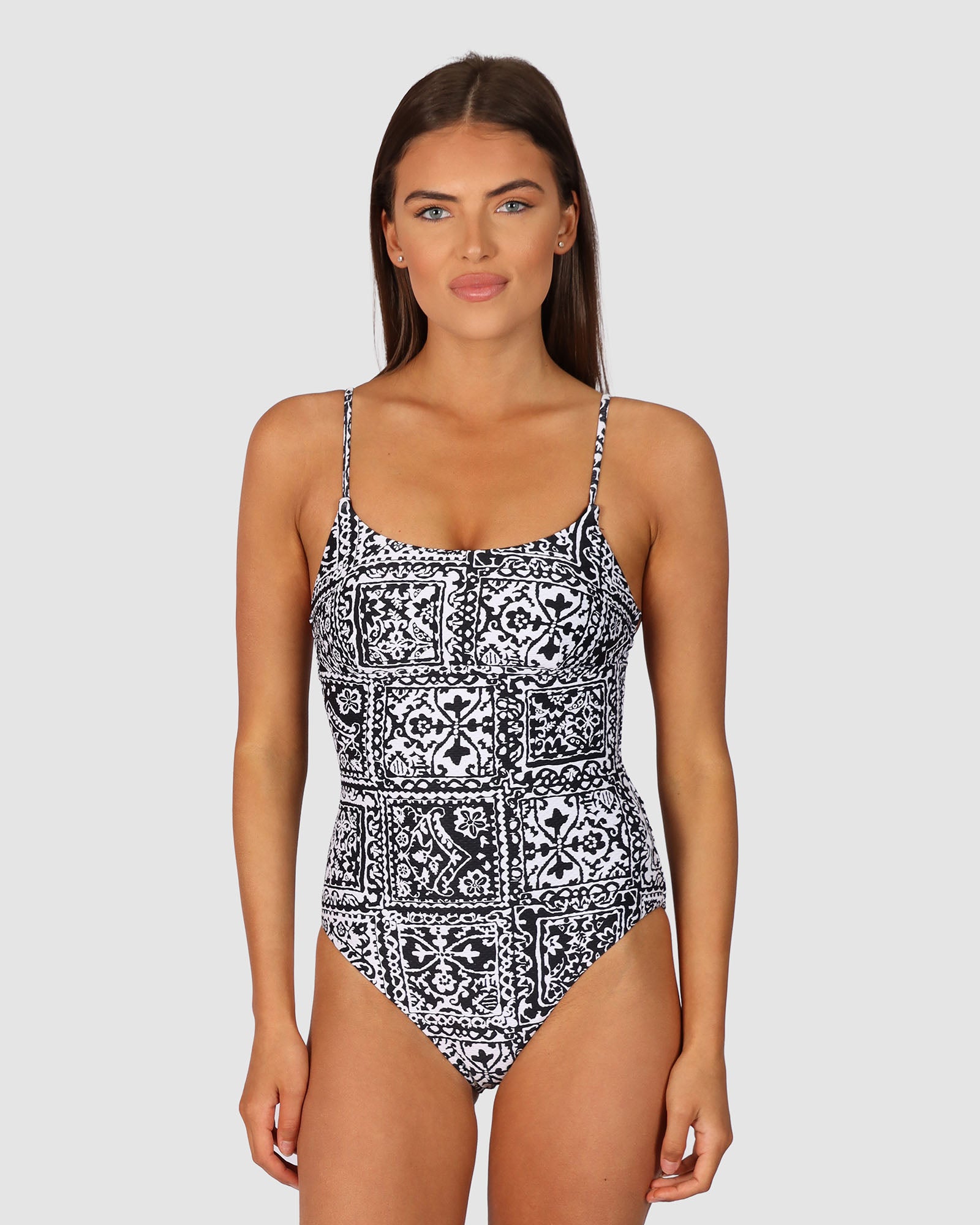 Havana Multi Fit Square One Piece Swimsuit