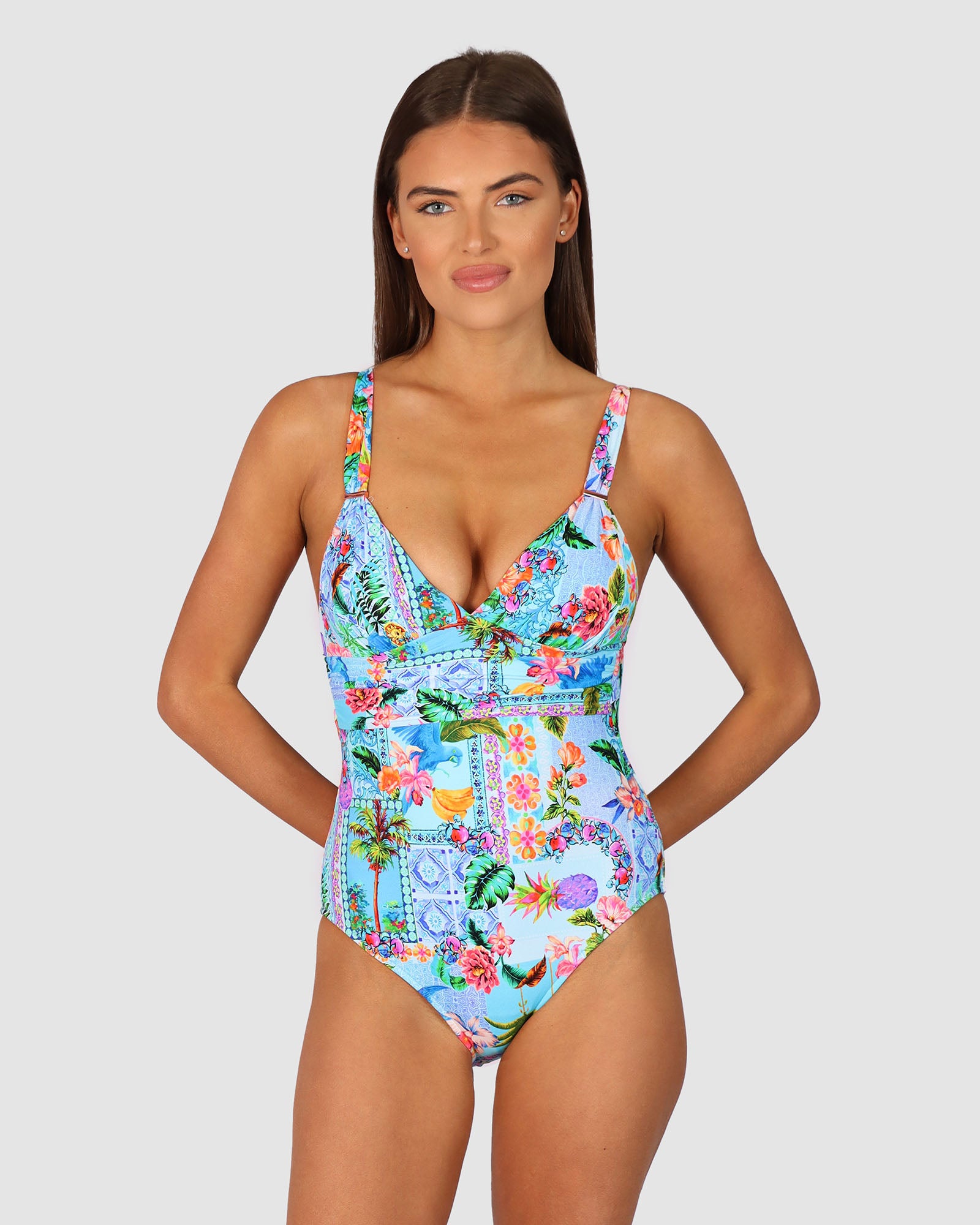 Sardinia Grecian One Piece Swimsuit