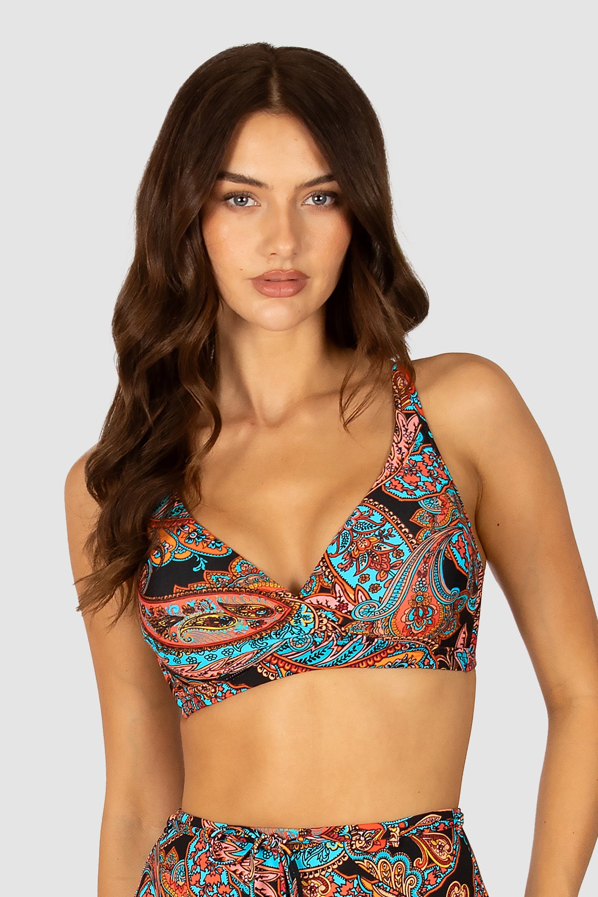 Sirenuse D/E Cup Underwire Bikini Bra Top