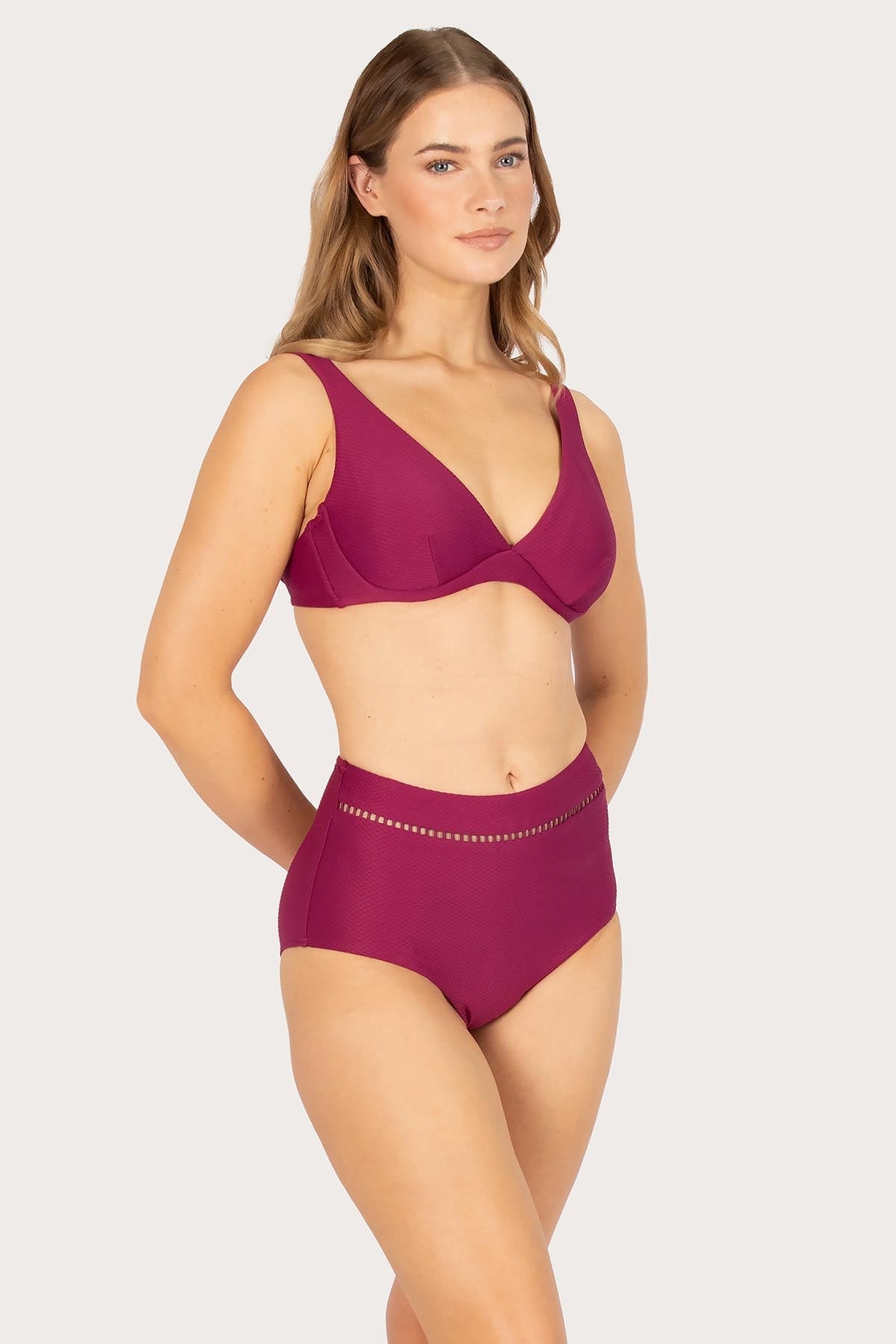 Rococco D/E Cup Underwire Bikini Bra Top