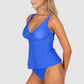 Sundancer D/E Cup Flared Singlet Top