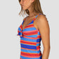 Trinidad Tie Front Singlet Top
