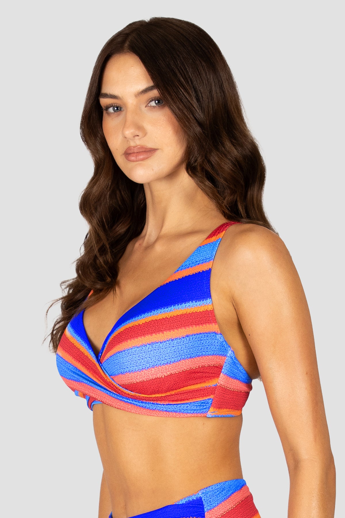 Trinidad D-E Wrap Bikini Bra Top