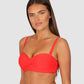 Rococco D/DD Cup Twist Bandeau Bikini Bra Top