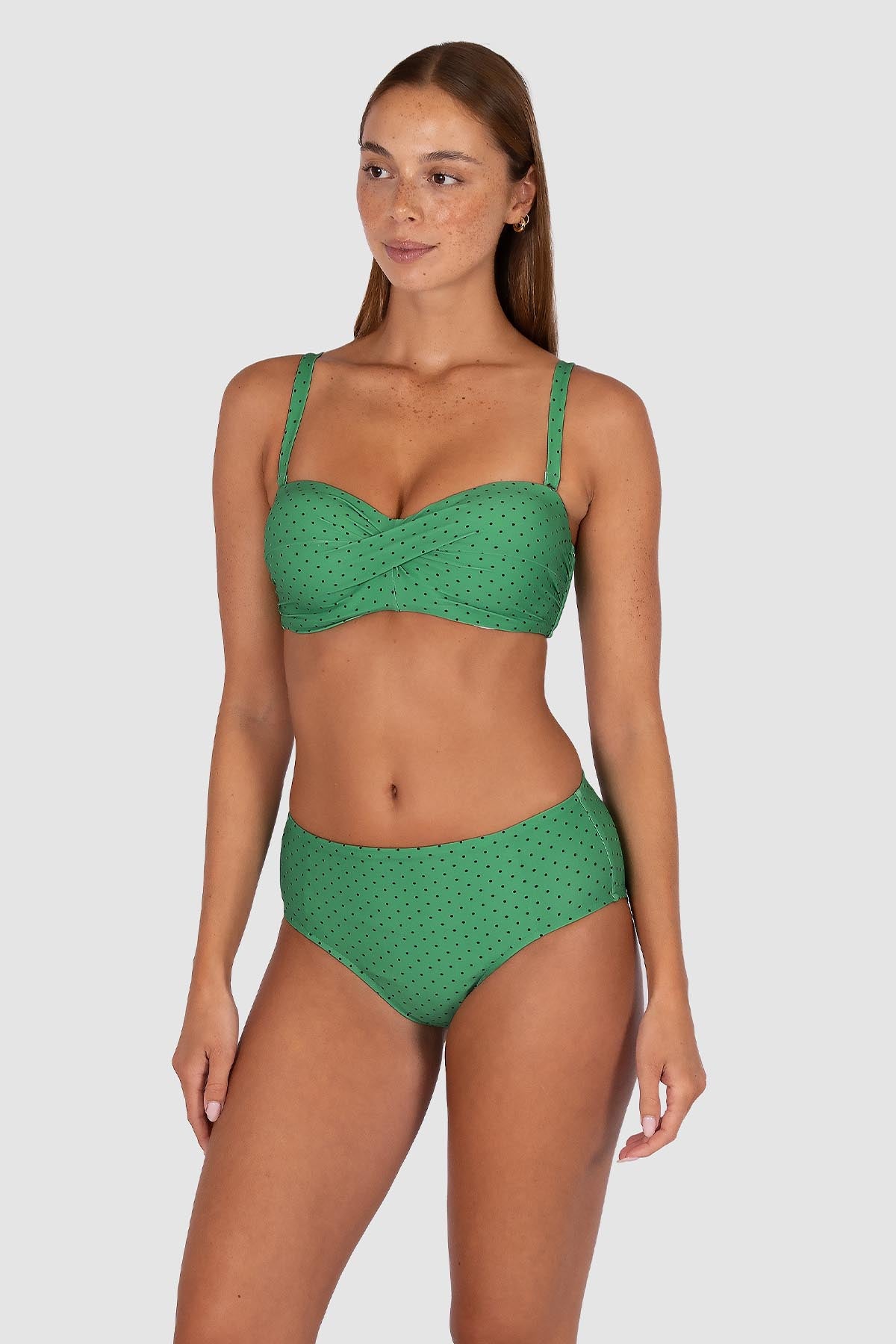 Sundancer D/DD Cup Twist Bandeau Bikini Bra Top
