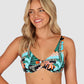 Grenada C-D Cup Ring Front Bikini Bra Top